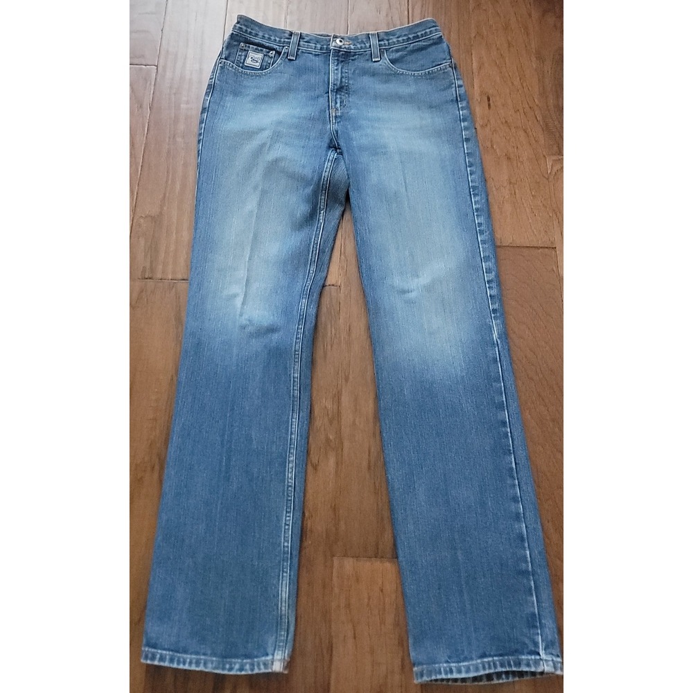 Cruel Girl Womens Blue Low Rise Slim Fit Stonewash Denim Jeans Sz‎ 13 Long 34x34